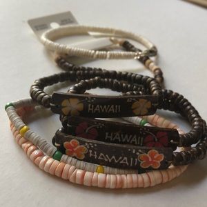 Hawaiian 🌺 Shells Bracelets & 8 Necklaces